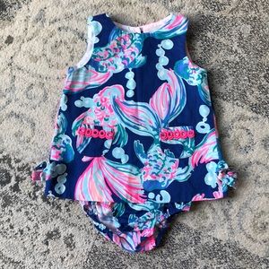 Lilly Pulitzer Baby Infant Shift Dress 6-12 Months